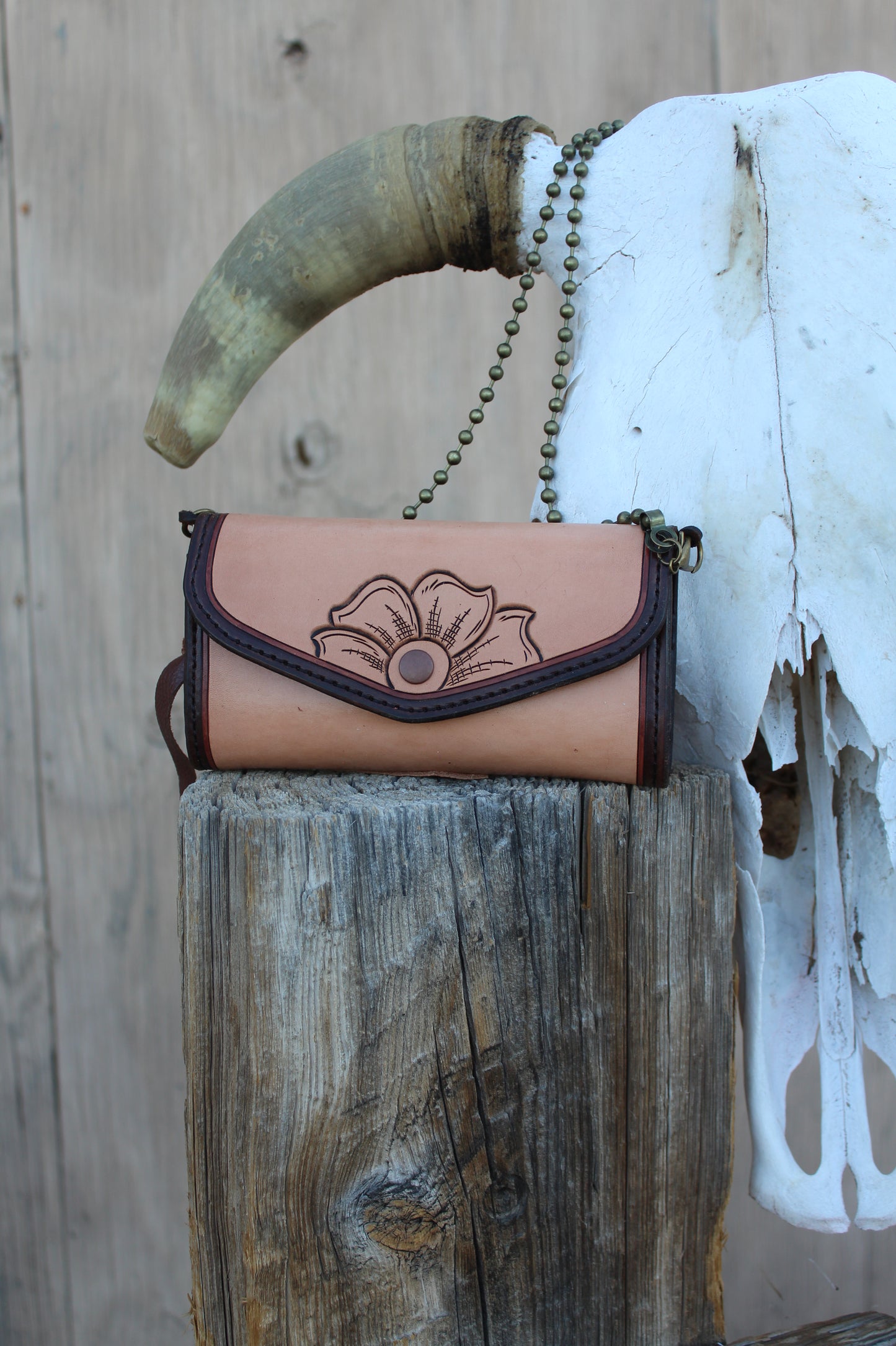 Classic Floral Clutch Wallet