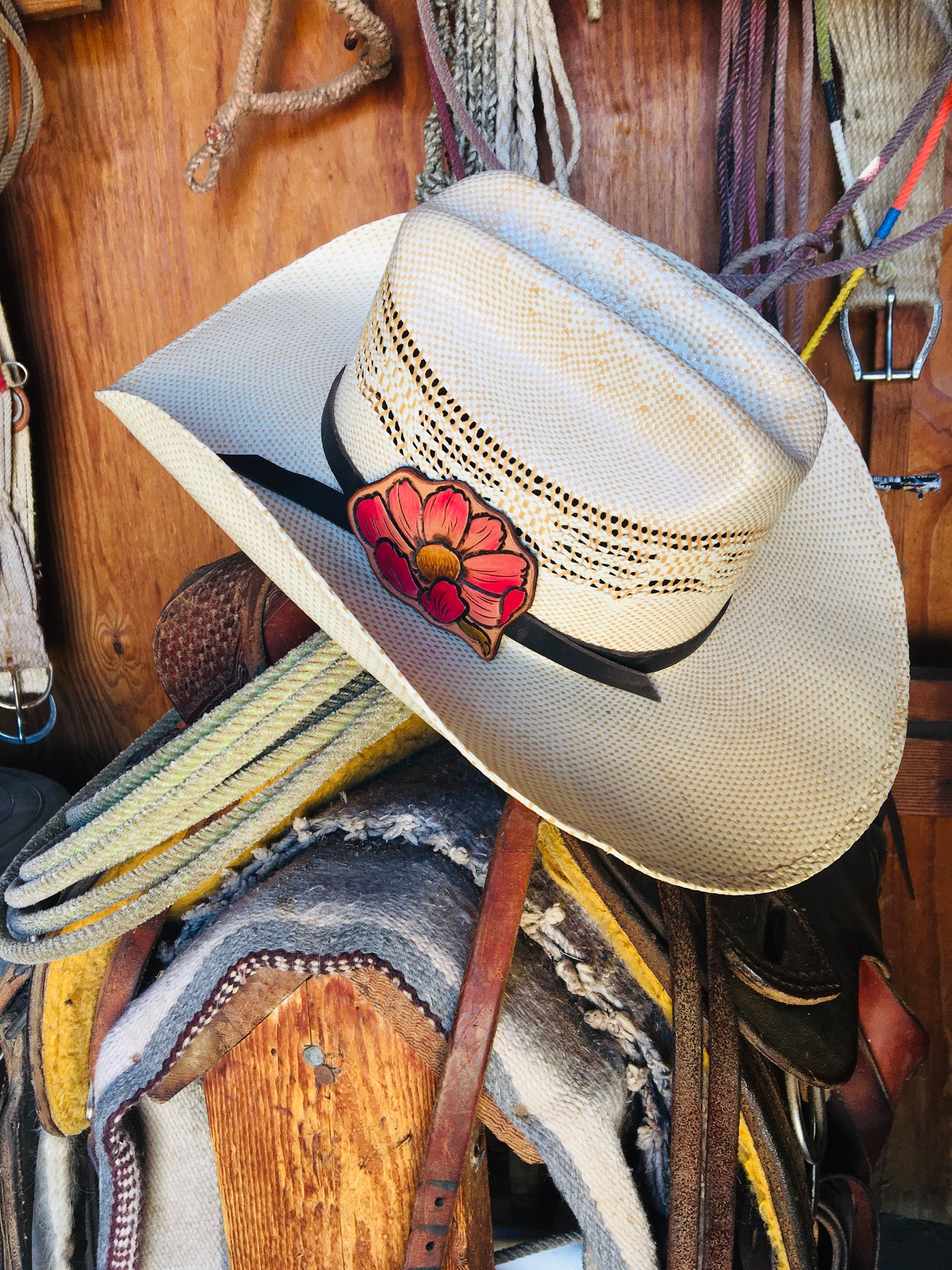 Prickly Pear Bloom Hat Band